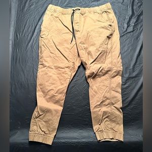 Large Drawstring Khaki Pants